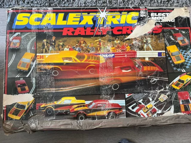 Scalextric Mini Rally Cross set FORD