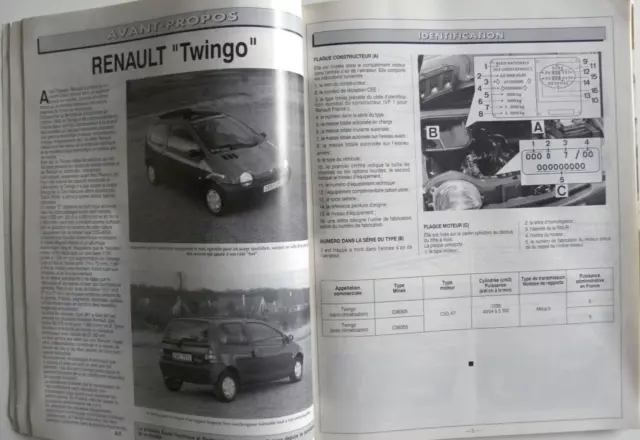 Revue technique automobile RTA Renault TWINGO n°558 2