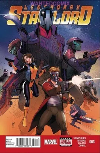 Legendary Star Lord #3 Guardians Of The Galaxy Comic Book Marvel Kitty Pryde 1