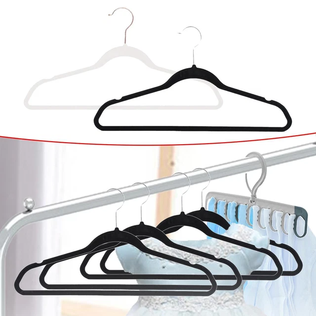 10x Appendiabiti Armadio Organizer Camicie Appendiabiti per guardaroba casa