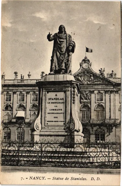CPA Nancy-Statue de Stanislas (187000)
