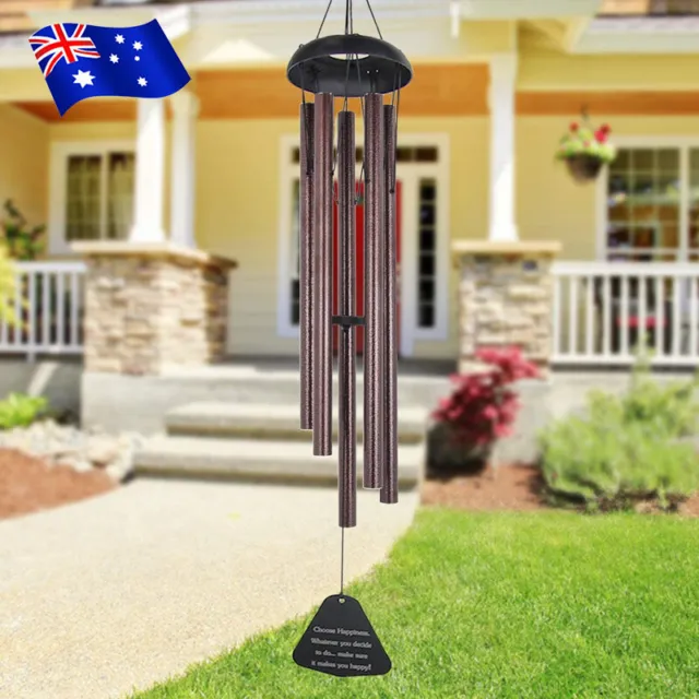36 inch Wind Chimes Garden Decor Large Deep Tone Hanging Pendant Outdoor Yard Z