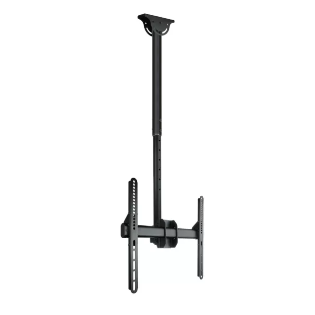 TooQ Soporte de techo extensible inclinable rotación 360º monitor LCD 32" a 55"