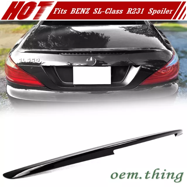 Painted #040 Fits Mercedes Benz R231 Convertible DTO Trunk Spoiler 12-21