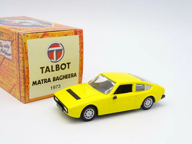 ANCIENNE NOREV JET-CAR Matra Simca Bagheera 1/43 jaune série 1 EUR 13,50 - PicClick FR