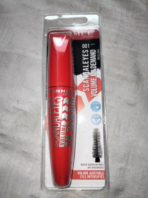 mascara scandaleyes volume on demand RIMMEL neuf