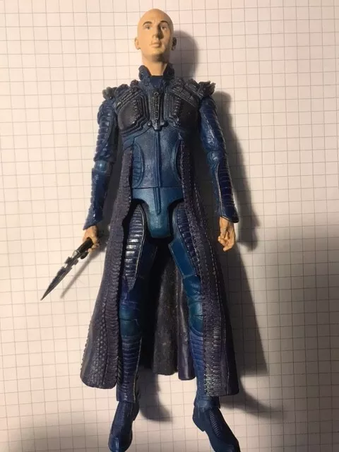 Art Asylum Star Trek Nemesis SHINZON 7" Actionfigur 2002 lose mit Messer