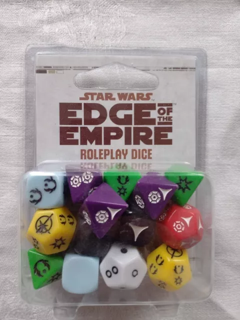 Star Wars - Edge of the Empire Dice Set + Token Set, OVP neu