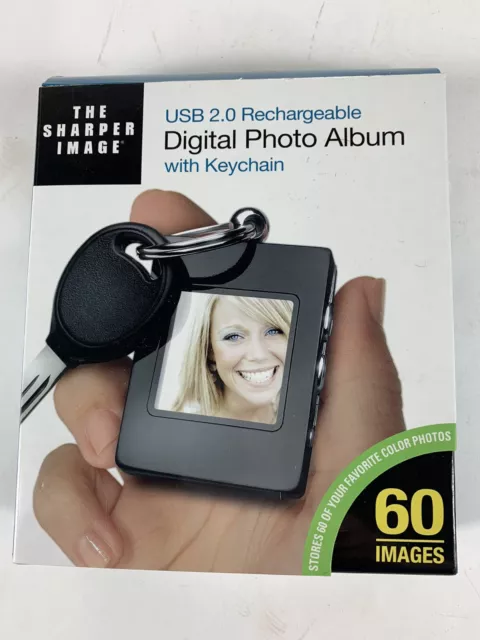 The Sharper Image Digital Photo Album With Keychain #27