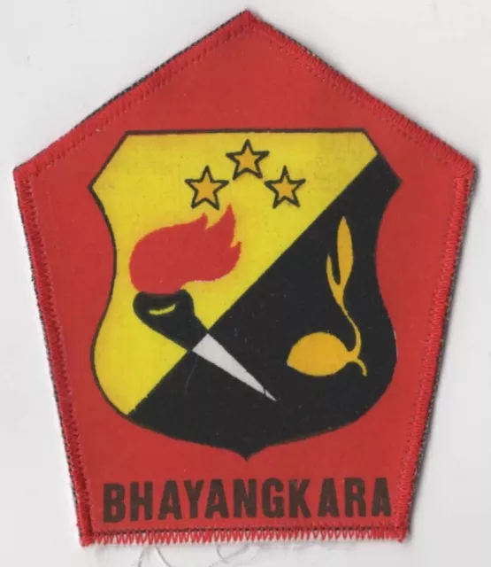 BHAYANGKARA Patch RED Bdr. [INT814]