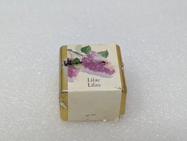 Cubo de baño vintage aroma lila