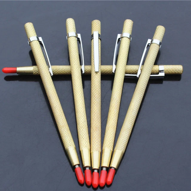 4 Pcs Engraver Glass Engraving Tools Tungsten Carbide Tip Scriber Tipped