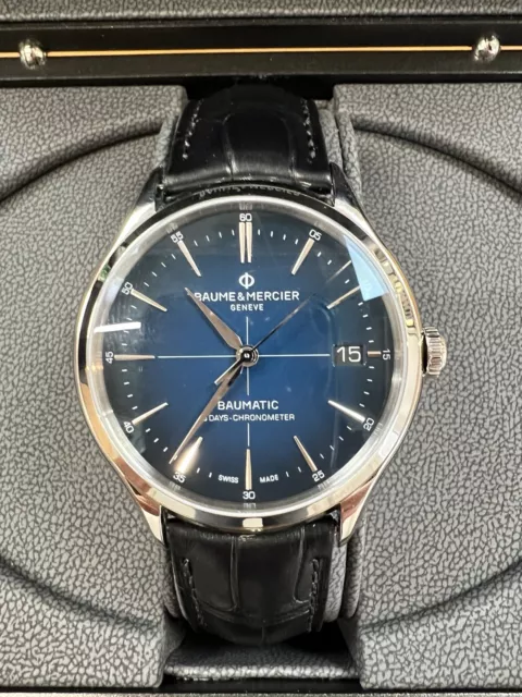 Baume mercier sales baumatic blue