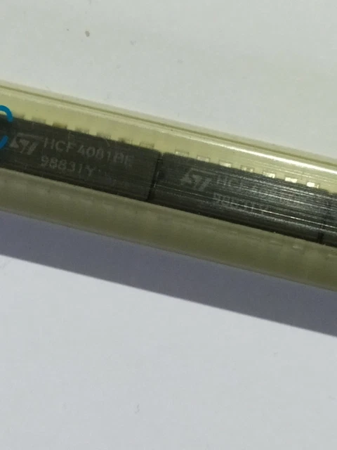 Lot De 2 Circuits Intégrés HCF4016BE SGS | Neufs Pour Projets électroniques