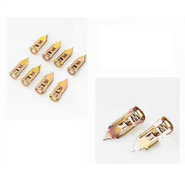 4X 20PCS DRY Wall Anchors Gypsum Expansion Anchors for Fix The £13.14