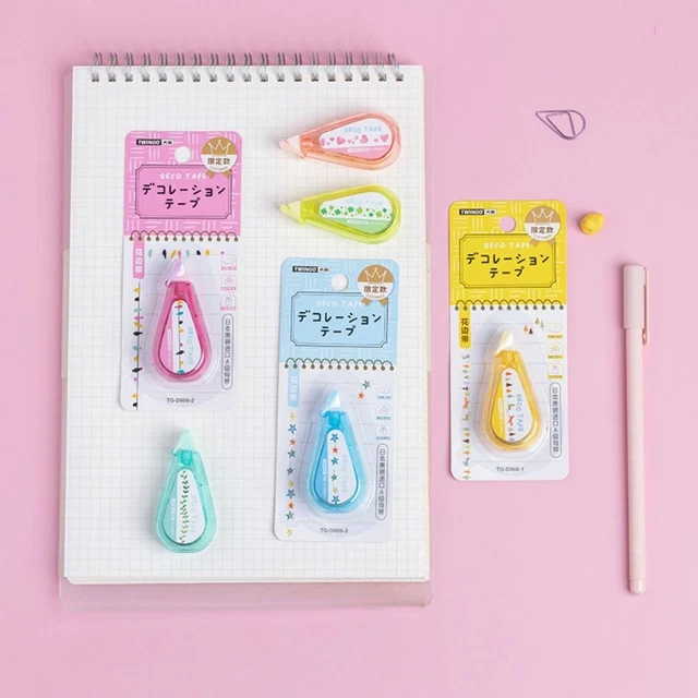 Bricolage Compte Main Ruban correcteur Journal décoratif Matériau de décoration