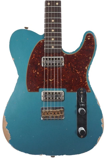Fender Custom Shop 1959 Double TV Jones Telecaster Custom Heavy Relic, Aged Ocea