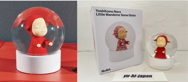 YOSHITOMO NARA (né en 1959), Little Wanderer Snow Globe (Red, Yellow