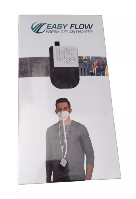 Easy Flow Fresh Air Anywhere Personal Air Filtration System New Sealed