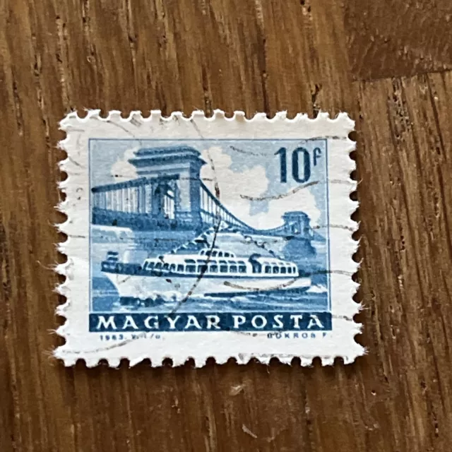 Briefmarke Ungarn Magyar Posta 1963 MiNr 1924 gestempelt