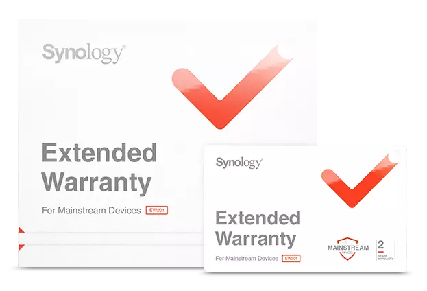 Synology EW201 2 years extended warranty for DS718+, RS819, RX418, NVR1218