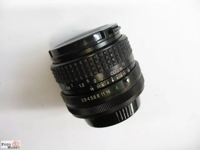 Canon fd Gran Angular 28MM 1:2,8 RMC Tokina Lente para SLR A1, AE-1, F1