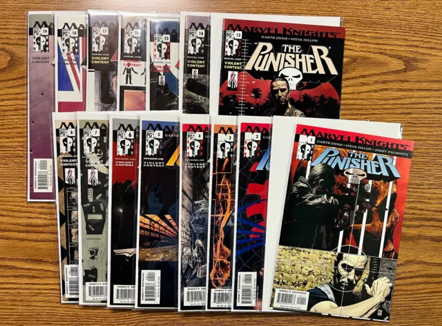 Marvel Comics Blow Out: Punisher Marvel Knights #1-37 Only Missing 4 Issues Nm