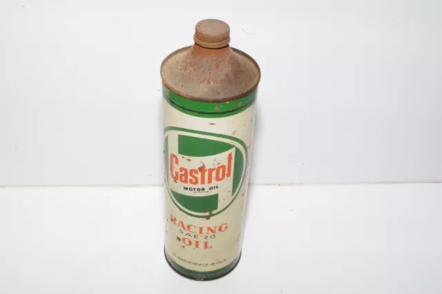 Vintage Retro Öldose ÖL Dose Oil Castrol für Deko - RACING OIL - selten!