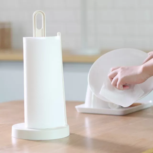Roll Paper Rack Punch Free Space-saving Desktop Toilet Paper Holder Napkin Stand
