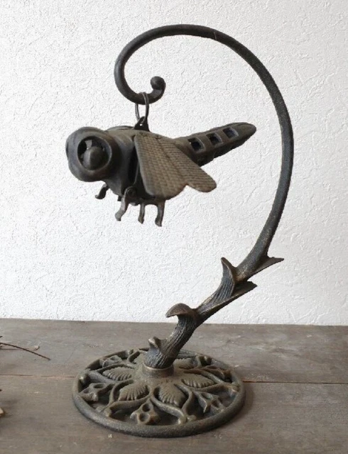 Hanging Toro Japanese Lighting Lanterns Dragonfly metal vintage