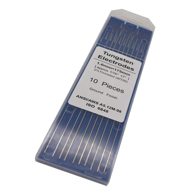 THORIATED TUNGSTEN ELECTRODE Lanthanated Rods Welding Electrodes Red