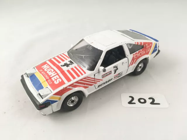 Sehr Seltenes Corgi Spielzeug Toyota Celica Supra Rally Auto Hughes Beaconsfield Diecast