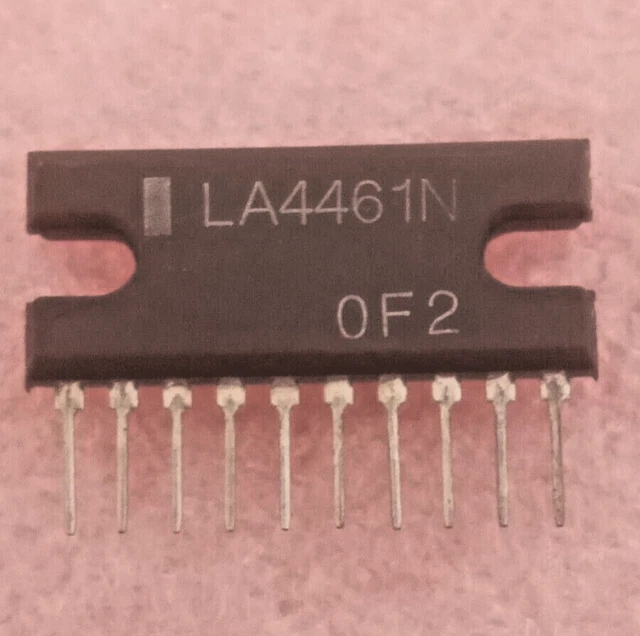 1pcs LA4461N 12W AF Power Amplifier for Car Radio, Car Stereo HSIP10 SANYO