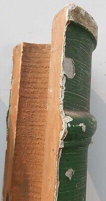 4 Antique GREEN Porch Posts 5 1/2" x 75" Tall - VG Cond - Buy Any Quantity 7