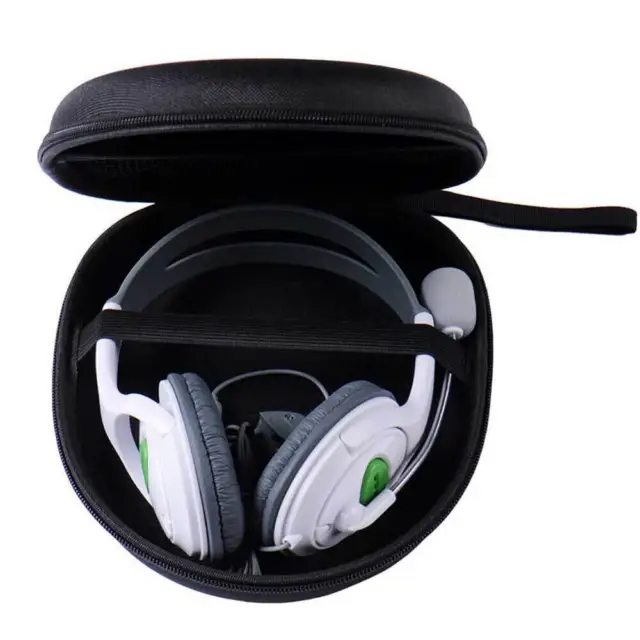 Portable Travel Earphone Storage Bag Box Hard Headphone Carrying Case