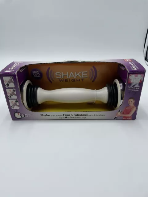 NEW SHAKE WEIGHT As Seen On TV 2.5 lbs Fitness Strength Training Dumbbell White