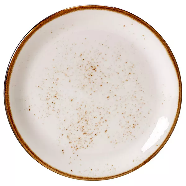 Steelite Craft Coupe Plate White 30cm | 11.8inch Dinner Plate Rustic Plate