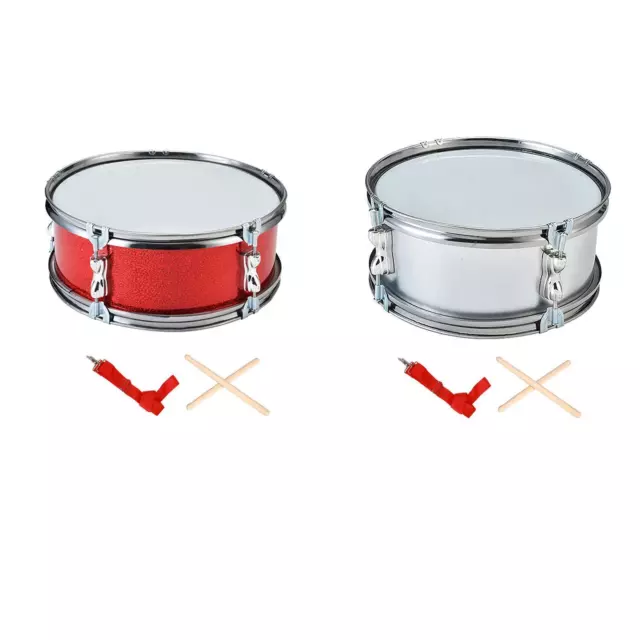 11inch Snare Drum with Shoulder Strap Portable Music Drums Percussion Instrument