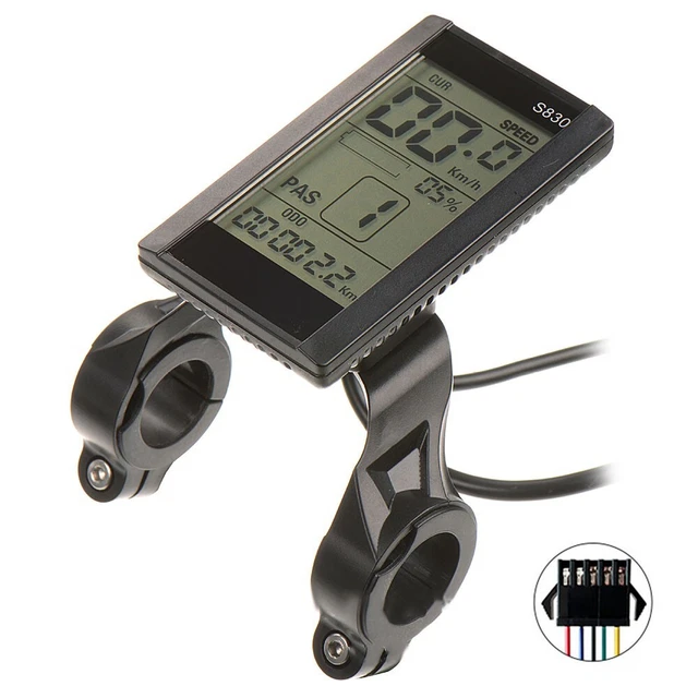 Display LCD M5 Per E-Bike 5 Pin – Tachimetro E Pannello Di Controllo, Impermeabile