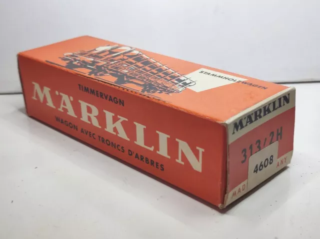Marklin - Solo Scatola Per Vagone H0 N° 4608-313/2H