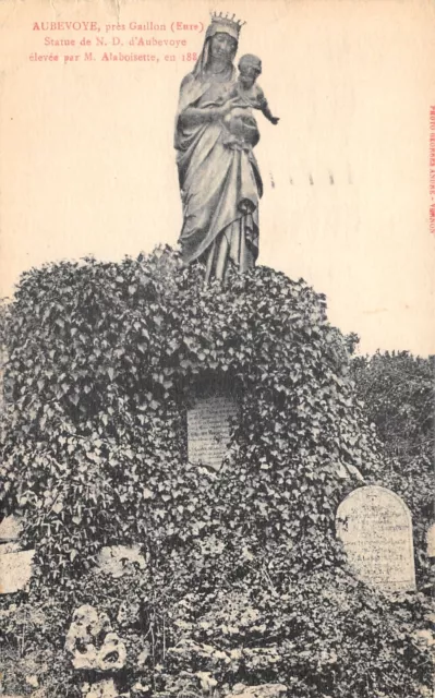 27-Aubevoye-Statue De Notre Dame -N T6021-A/0377
