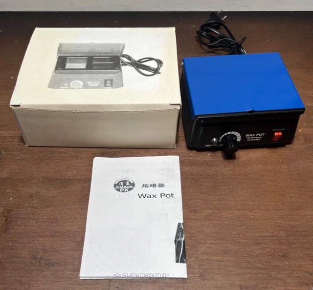 Dental Lab Wax Heater Melting Pot 3-Well new in box