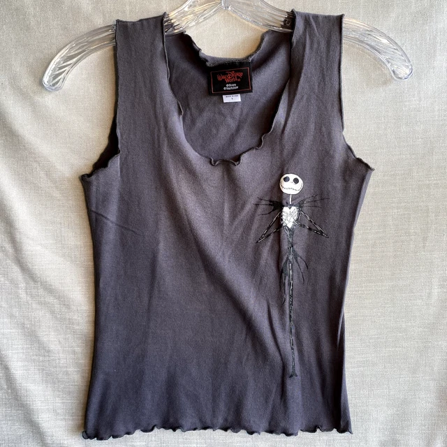 VINTAGE WALT DISNEY World Nightmare Before Christmas Top Small Jack