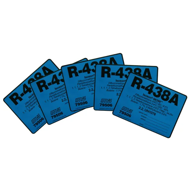 R-438A / R438A Label # 79506 , Pack of (5)