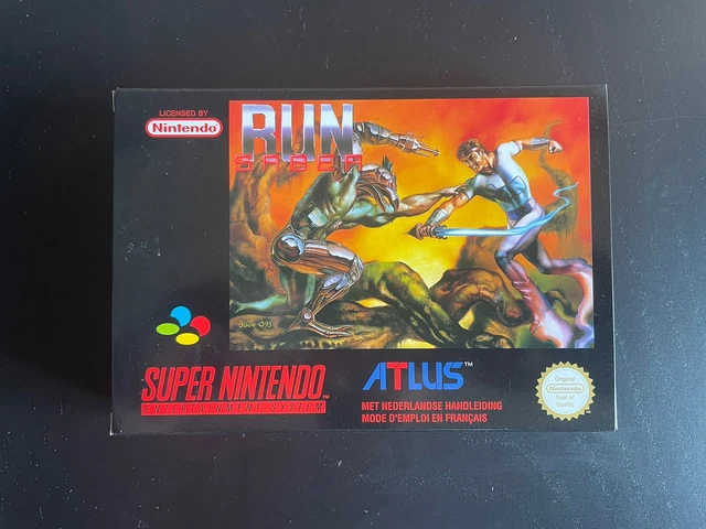 Super Nintendo - SNES - Run Saber FAH (NEW)