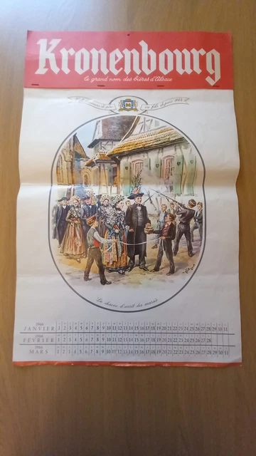 Publicité ancienne bière Kronembourg 1982 issue de