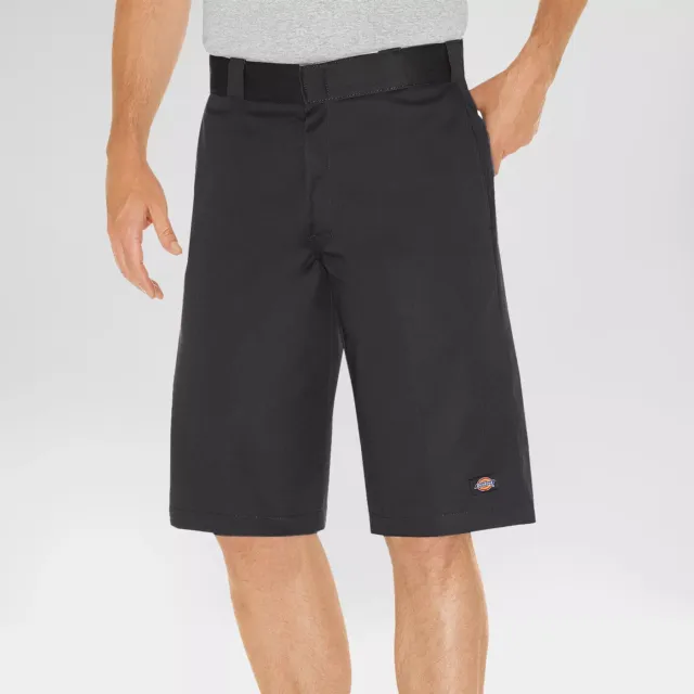 Dickies Men's Relaxed Fit 13" Multi Pocket Work Shorts Black WR640BK Size: 38