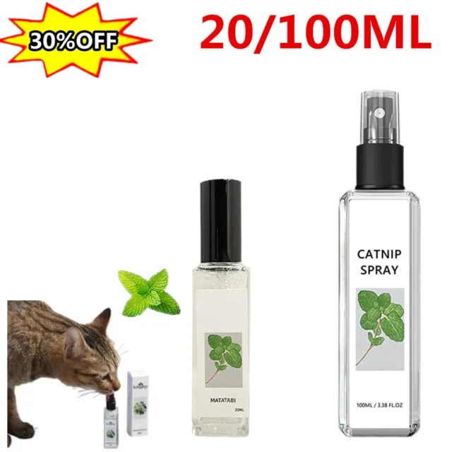 2024 Herbal Cat Joy, Spray de hierba gatera para gatos, Spray de hierba gatera para gatos de interior 1/3 PIEZA