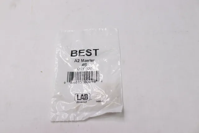 (100-Pk) Lab Best Top Pin Brass A2 Master 2B BEST-2B-P1