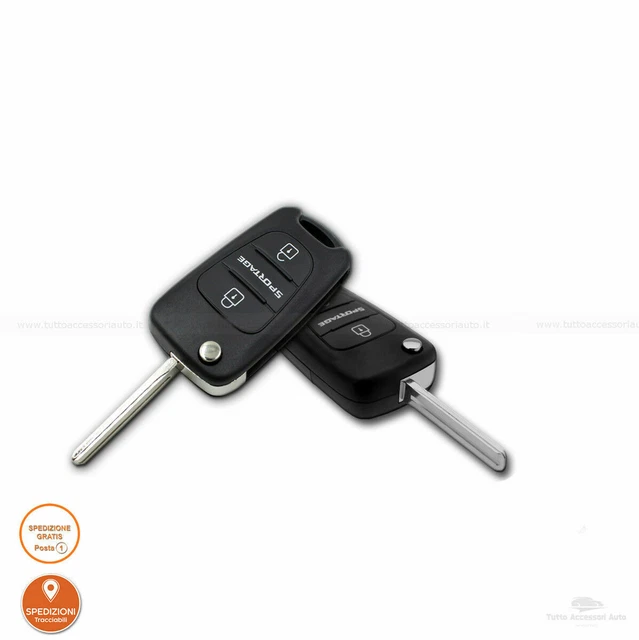 Tasti Guscio Chiave Kia Sportage Venga Picanto Rio Hyundai I10 I20 I30 - Foto 11